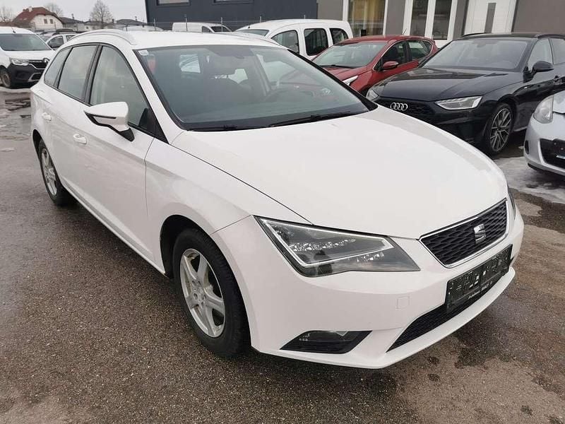 Gebraucht Seat Leon Style 105 PS (77 kW) 2014 Weiß Kombi