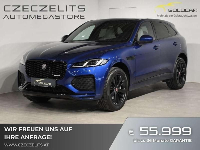 Blau Gebraucht 2022 Jaguar F-Pace R-Dynamic SUV | € 55.999 - Bild 1/4