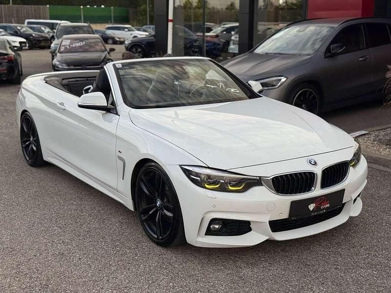 Weiß Gebraucht 2019 BMW 420 M Sport Cabrio | € 30.990 (Fairer Preis) - Bild 1/4