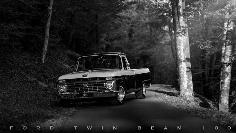 Blau Gebraucht 1965 Ford F100 Abholung | € 59.900 - Bild 1/4