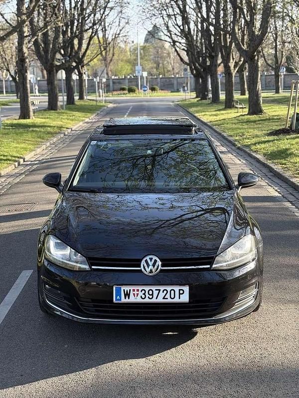 Gebraucht VW Golf VII Highline 150 PS (110 kW) 2013 Schwarz Limousine