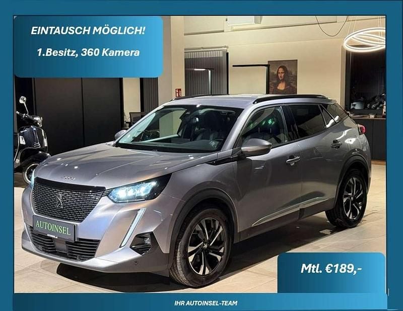 Grau Gebraucht 2020 Peugeot 2008 Allure SUV | € 12.500 - Bild 1/4