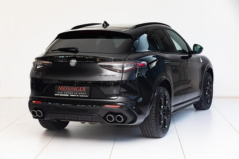 Gebraucht Alfa Romeo Stelvio Quadrifoglio 510 PS (375 kW) 2021 Schwarz SUV