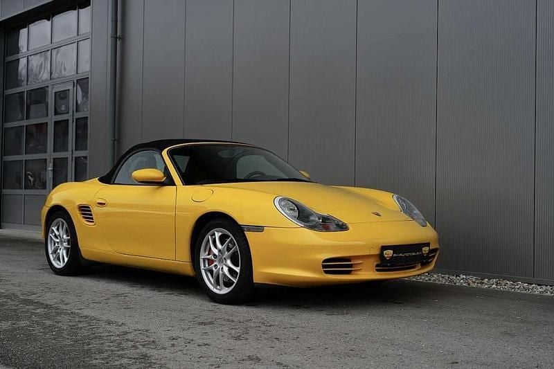 Gebraucht Porsche Boxster S 260 PS (191 kW) 2003 Gelb Cabrio