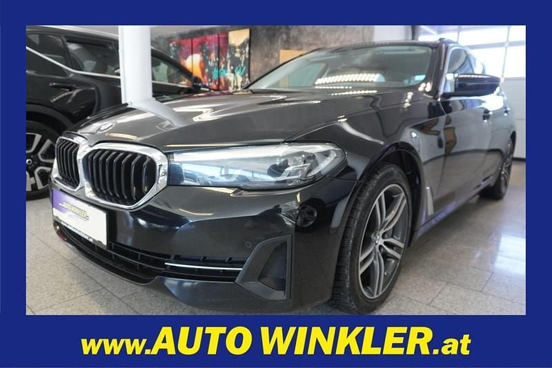 Gebraucht BMW 520 Sport Line 190 PS (139 kW) 2021 Schwarz Kombi