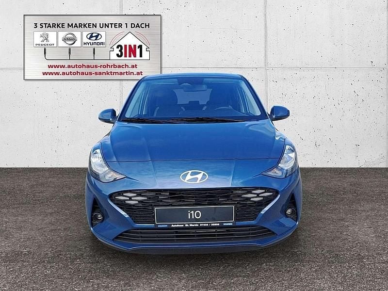 Gebraucht Hyundai i10 GO! 79 PS (58 kW) 2024 Blau Kleinwagen