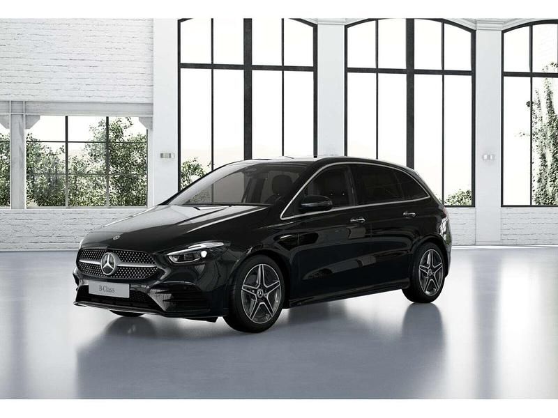 Gebraucht Mercedes B200 AMG line 150 PS (110 kW) 2024 Unilack nachtschwarz Van / Kleinbus