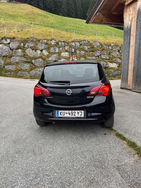Gebraucht Opel Corsa Edition 69 PS (50 kW) 2016 Schwarz Limousine