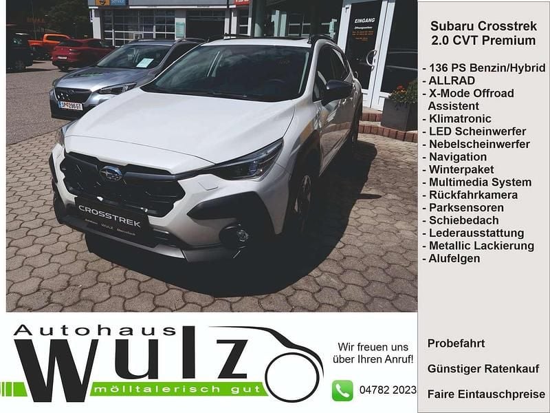 Weiß Gebraucht 2024 Subaru Crosstrek Premium SUV | € 38.700 (Etwas zu teuer) - Bild 1/4