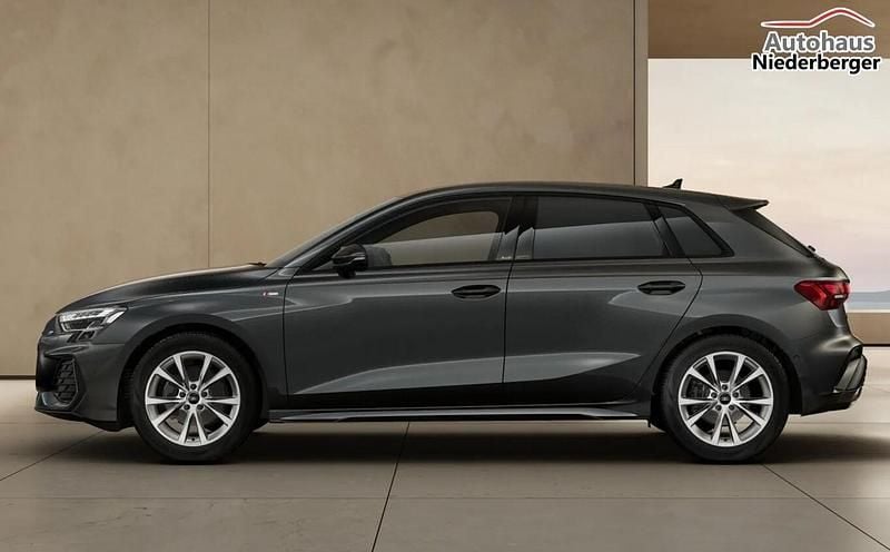 Neu Audi A3 S-Line 204 PS (150 kW) 2025 Grau Limousine