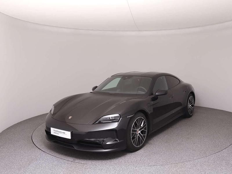 Schwarz Gebraucht 2025 Porsche Taycan Limousine | € 109.900 - Bild 1/4