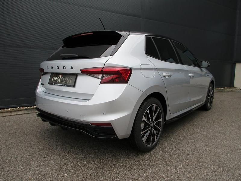 Neu Skoda Fabia Monte Carlo 95 PS (69 kW) 2026 Silber  metallic Kleinwagen