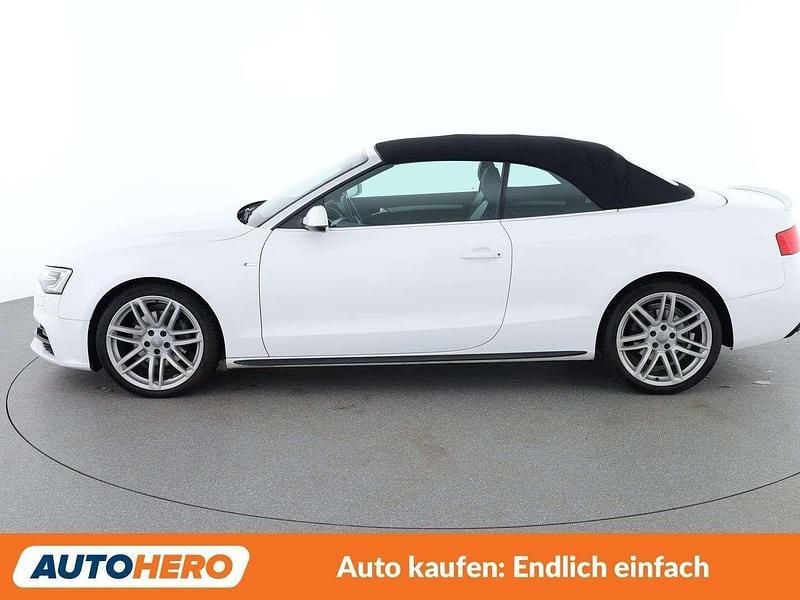 Gebraucht Audi A5 Cabriolet S-Line 190 PS (139 kW) 2016 Weiß Cabrio