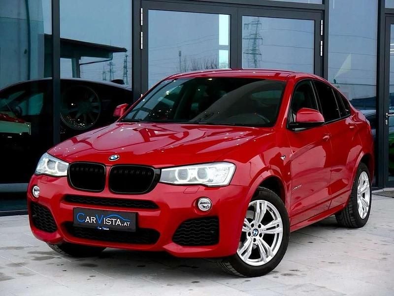 Gebraucht BMW X4 M Sport 258 PS (189 kW) 2015 Rot SUV