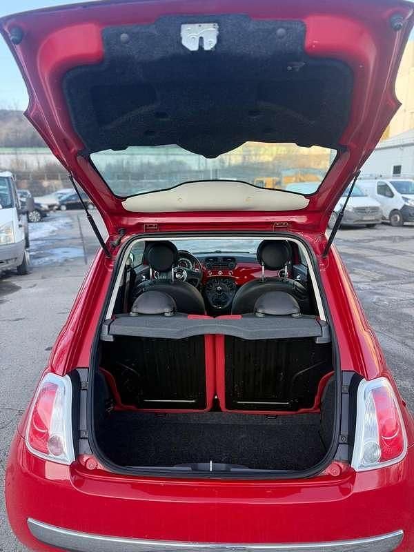 Gebraucht Fiat 500 Pop Star 69 PS (50 kW) 2012 Rot Kleinwagen