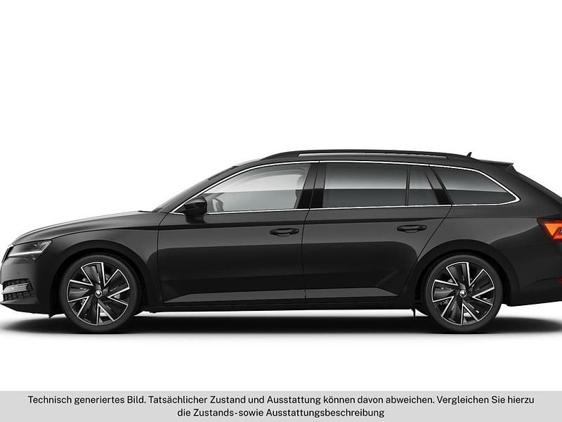 Gebraucht Skoda Superb Style 150 PS (110 kW) 2021 Schwarz  metallicperleffektno Kombi