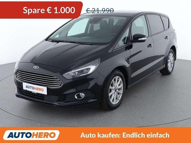 Schwarz Gebraucht 2019 Ford S-MAX Business Edition Van / Kleinbus | € 20.990 (Fairer Preis) - Bild 1/3