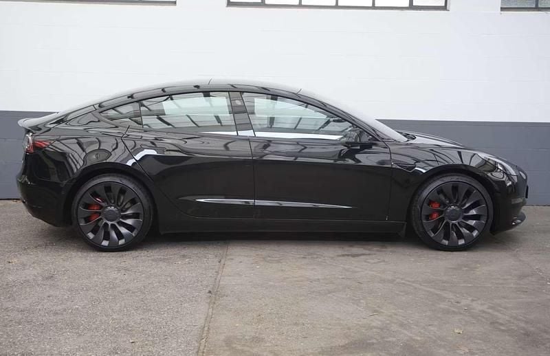 Gebraucht Tesla Model 3 Performance 367 kW (500 PS) 2021 Schwarz Limousine
