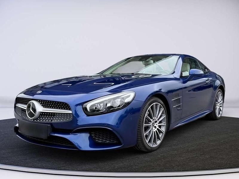 Gebraucht Mercedes SL500 455 PS (334 kW) 2017 Blau Cabrio