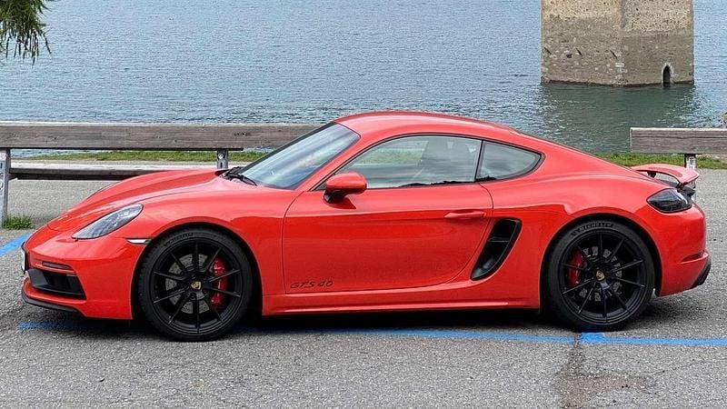 Gebraucht Porsche 718 400 PS (294 kW) 2021 Orange Coupé