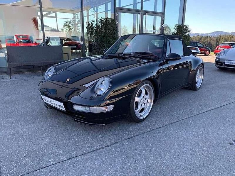Schwarz Gebraucht 1994 Porsche 911 Carrera Cabriolet Cabrio | € 99.900 - Bild 1/4