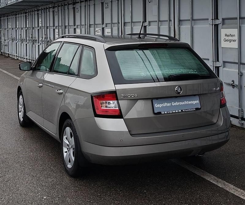 Gebraucht Skoda Fabia Ambition 95 PS (69 kW) 2018 Hellbraun  metallic Kombi