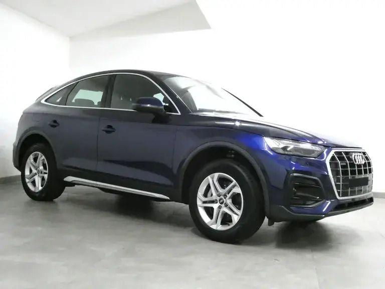 Gebraucht Audi Q5 Sportback Advanced 299 PS (219 kW) 2021 Mittelblau  metallic SUV