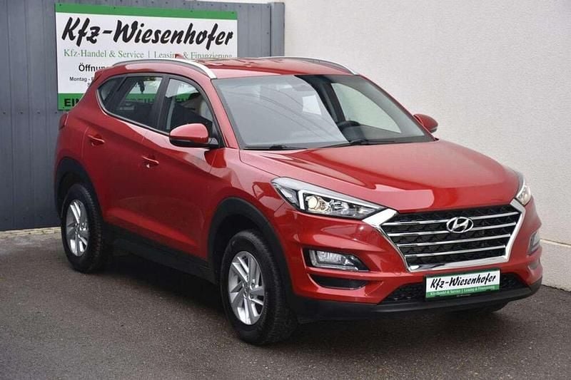 Rot Gebraucht 2020 Hyundai Tucson SUV | € 16.290 (Fairer Preis) - Bild 1/4