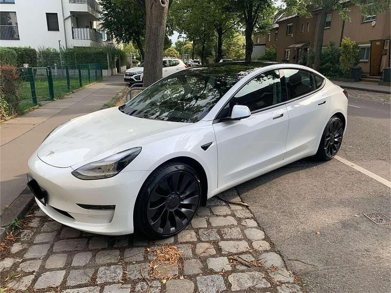 Gebraucht Tesla Model 3 Performance 355 kW (483 PS) 2021 Weiß Limousine