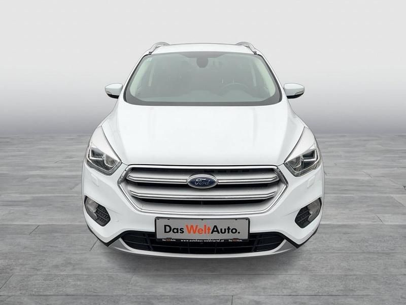 Gebraucht Ford Kuga Titanium 150 PS (110 kW) 2018 Weiss  normal SUV