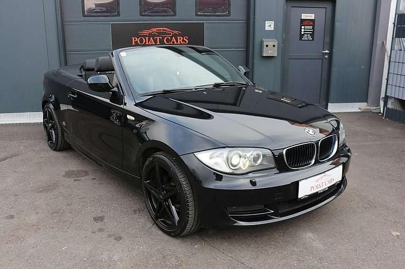 Gebraucht BMW 118 Cabriolet 143 PS (105 kW) 2011 Schwarz Cabrio