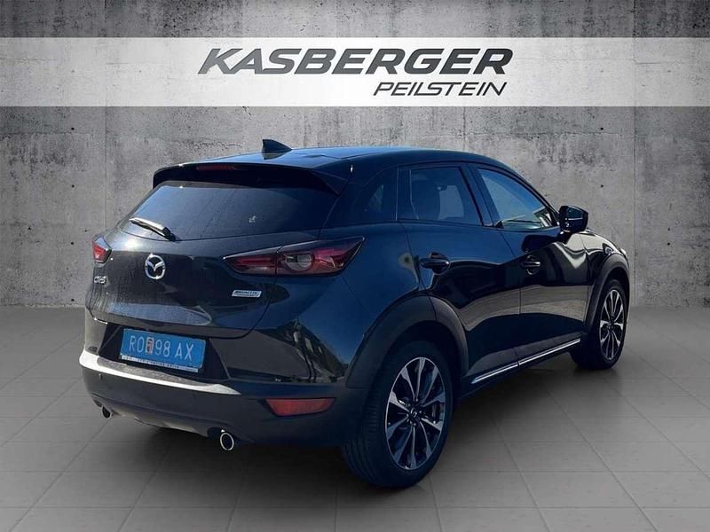 Gebraucht Mazda CX-3 121 PS (88 kW) 2018 Schwarz SUV