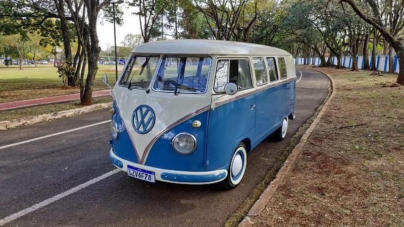 Blau Gebraucht 1962 VW T1 Van | € 35.000 - Bild 1/1