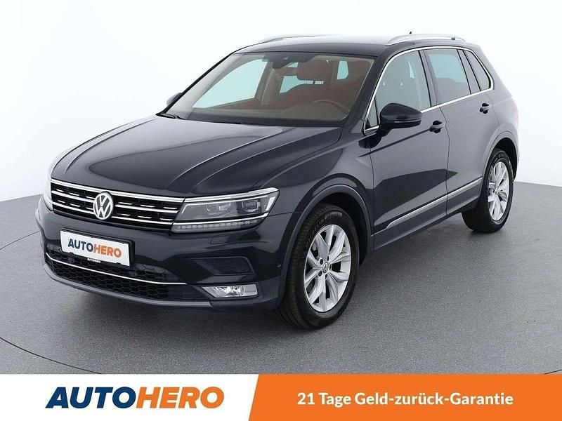 Schwarz Gebraucht 2016 VW Tiguan Highline SUV | € 22.690 (Fairer Preis) - Bild 1/3