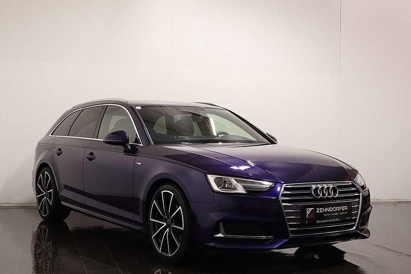 Gebraucht Audi A4 S-Line 150 PS (110 kW) 2019 Blau Kombi
