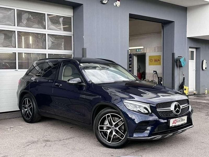 Gebraucht Mercedes GLC350 AMG line 258 PS (189 kW) 2017 Blau SUV
