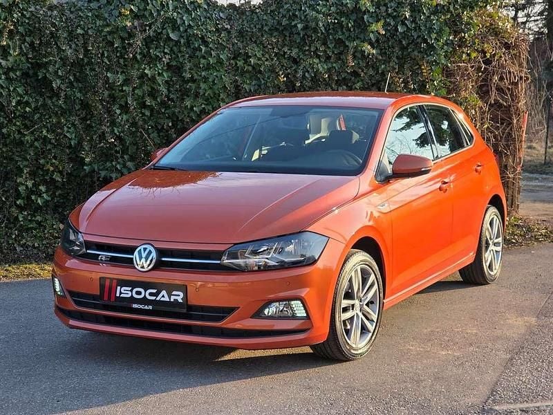Gebraucht VW Polo R-line 75 PS (55 kW) 2018 Orange Kleinwagen