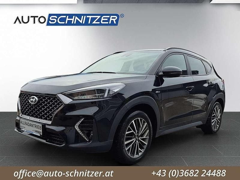 Gebraucht Hyundai Tucson N Line 136 PS (100 kW) 2019 Schwarz SUV