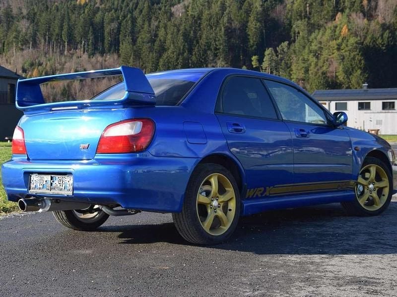 Gebraucht Subaru Impreza 218 PS (160 kW) 2001 Blau Limousine