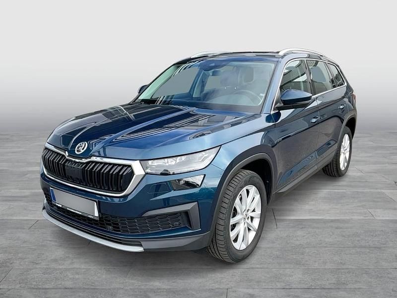 Gebraucht Skoda Kodiaq Style 150 PS (110 kW) 2022 Dunkelblau  metallic SUV