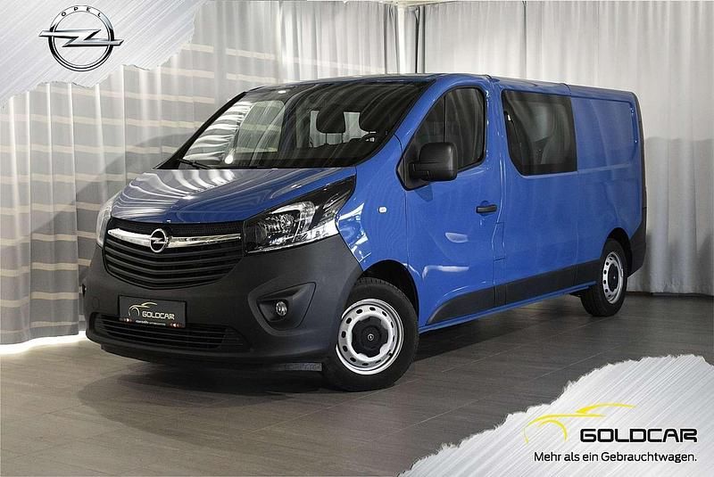 Gebraucht Opel Vivaro S 125 PS (91 kW) 2018 Blau Van / Kleinbus