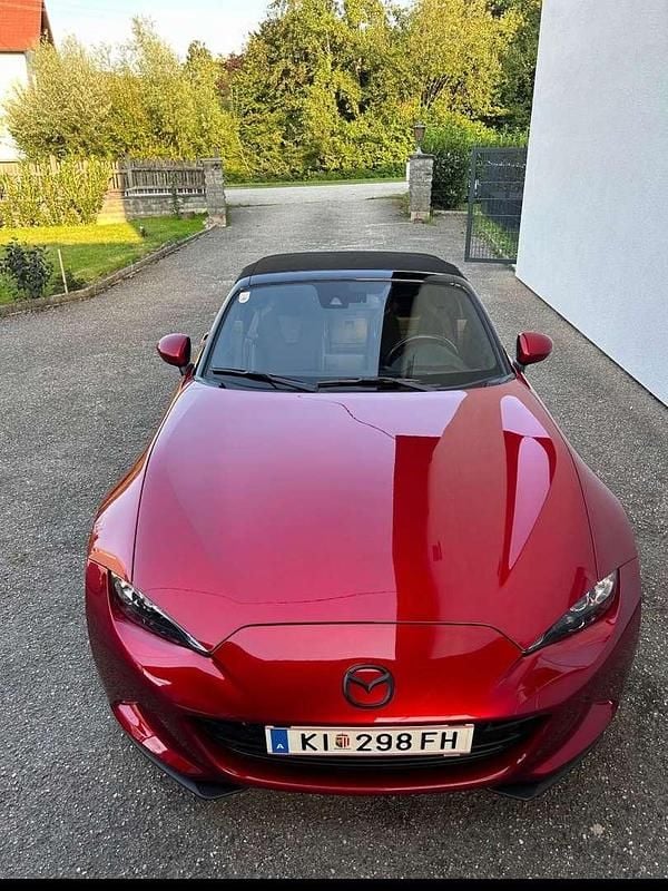 Gebraucht Mazda MX5 185 PS (136 kW) 2019 Rot Cabrio