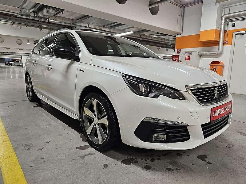 Gebraucht Peugeot 308 SW GT-line 131 PS (96 kW) 2019 Weiß Kombi