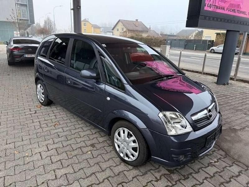Blau Gebraucht 2009 Opel Meriva Edition Van / Kleinbus | € 1.500 - Bild 1/4