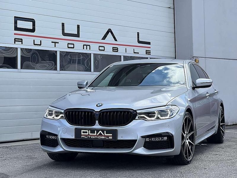 Silber Gebraucht 2017 BMW 520 M Sport Limousine | € 34.900 (Fairer Preis) - Bild 1/4