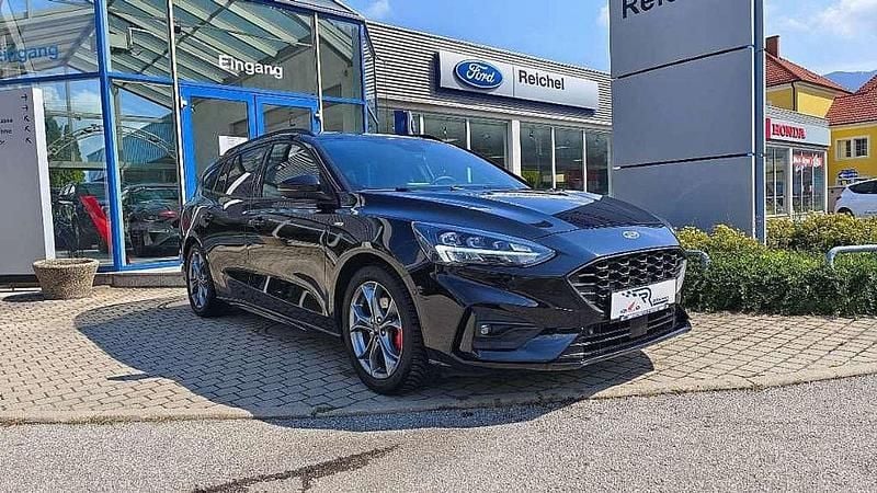 Gebraucht Ford Focus ST-Line X 125 PS (91 kW) 2021 Schwarz Kombi