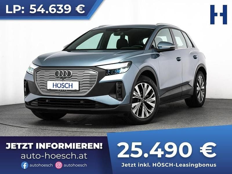 Gebraucht Audi Q4 e-tron Advanced Plus 125 kW (170 PS) 2022 Blau SUV
