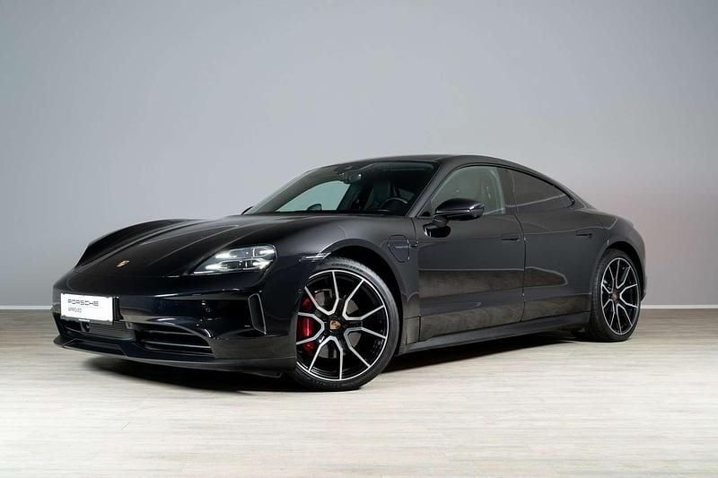 Schwarz metallic Gebraucht 2024 Porsche Taycan 4S Limousine | € 121.990 (Fairer Preis) - Bild 1/4