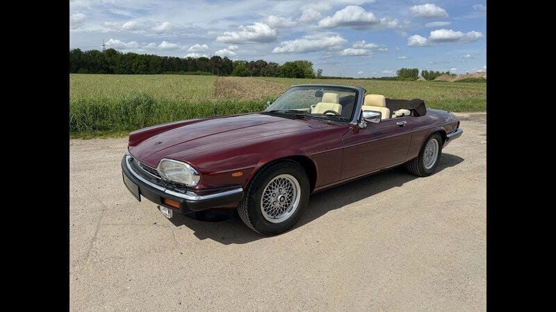 Gebraucht Jaguar XJS 275 PS (202 kW) 1989 Rot Cabrio