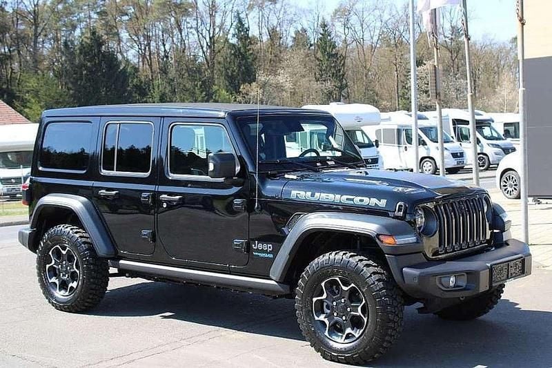 Gebraucht Jeep Wrangler Rubicon 272 PS (200 kW) 2022 Schwarz SUV